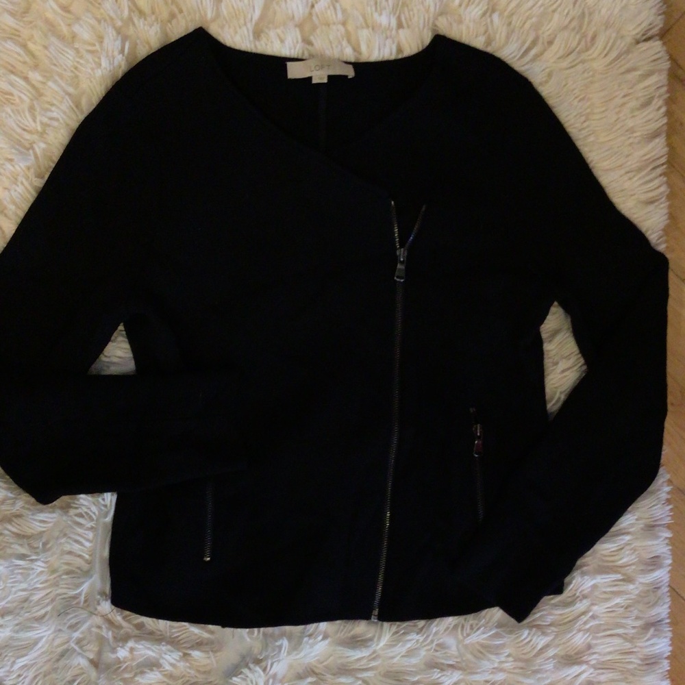 Loft zipper sweater